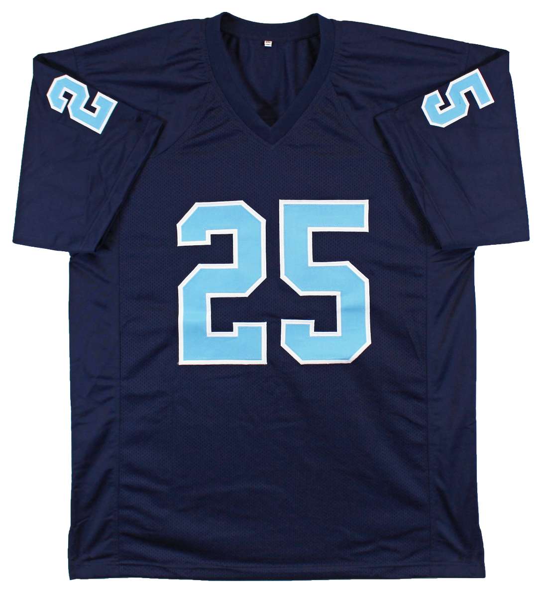 
UNC Javonte Williams Signed Navy Blue Pro Style Jersey w/ Blue #s BAS Witnessed