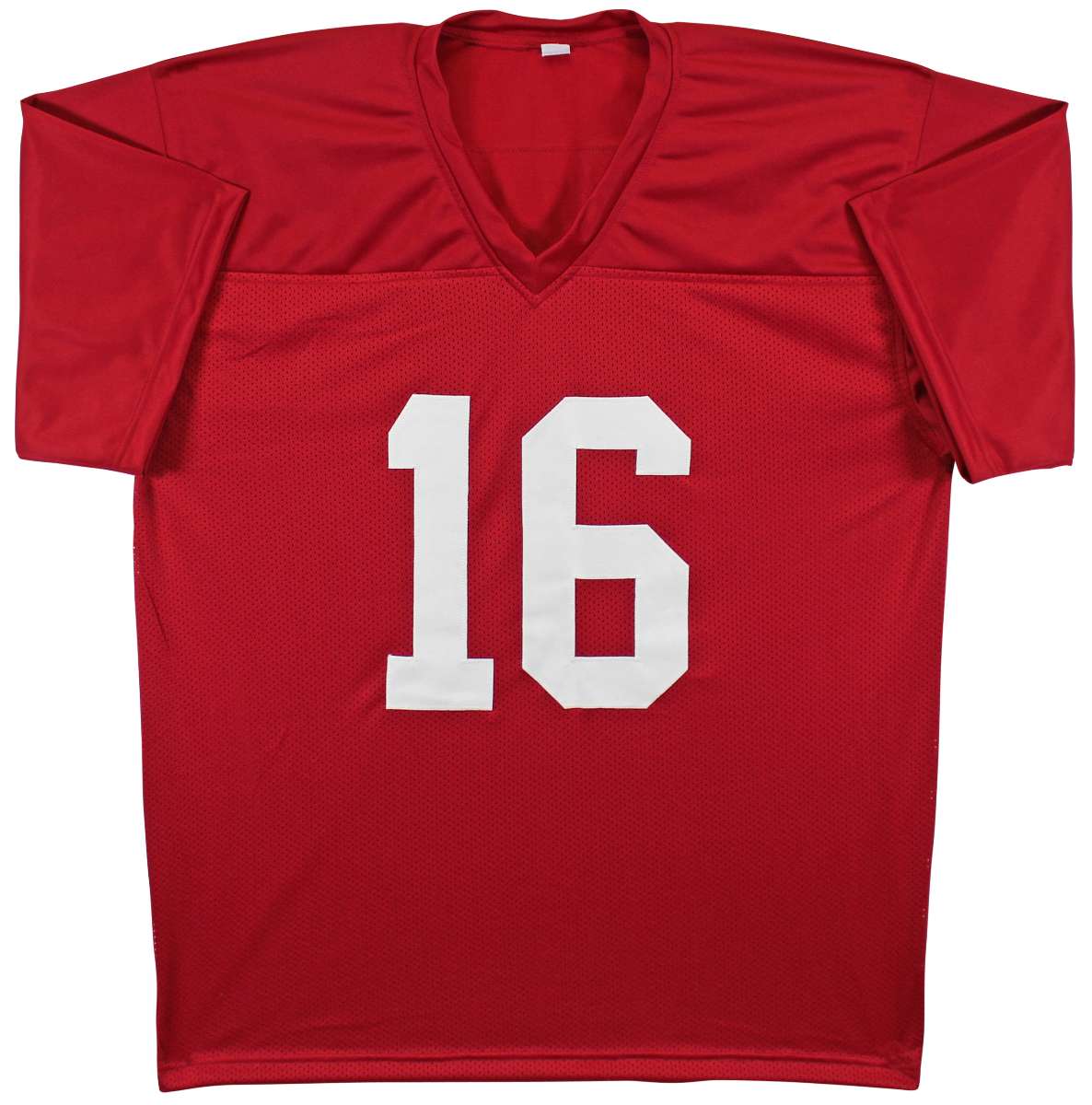 
Arkansas Treylon Burks Authentic Signed Red Pro Style Jersey BAS Witnessed