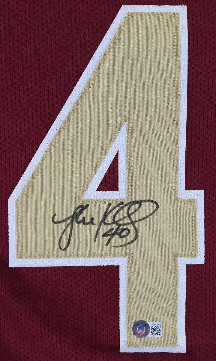 
Boston College Luke Kuechly Authentic Signed Maroon Pro Style Jersey BAS Witness