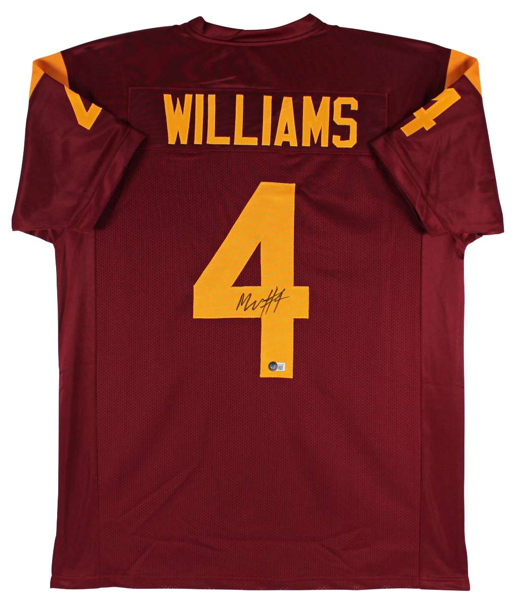 
USC Mario Williams Authentic Signed Maroon Pro Style Jersey BAS Witnessed