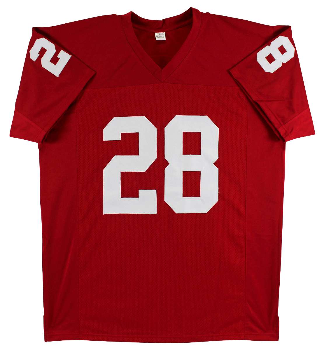 
Oklahoma Adrian Peterson Authentic Signed Maroon Pro Style Jersey BAS Witnessed