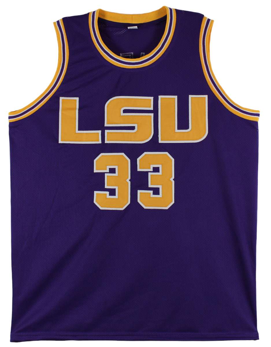 
LSU Shaquille O'Neal Authentic Signed Purple Pro Style Jersey BAS Witnessed