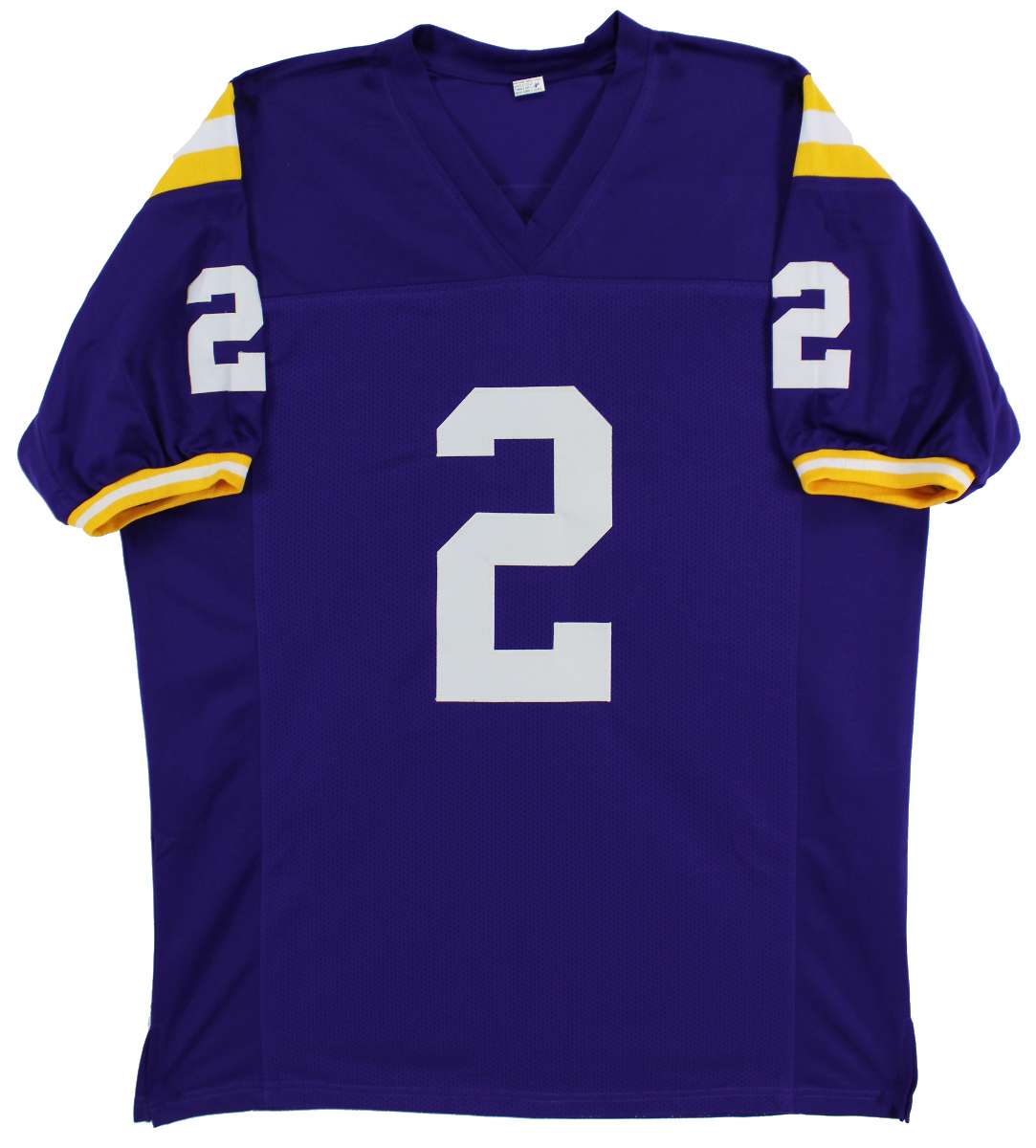 
LSU Justin Jefferson Authentic Signed Purple Jersey Autographed BAS Witnessed
