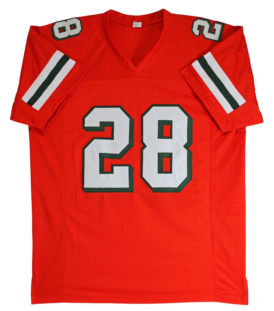 
Miami Clinton Portis Signed Orange Pro Style Jersey Autographed JSA Witnessed