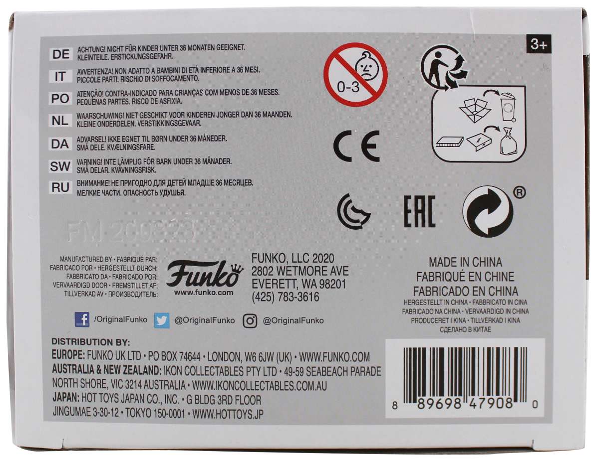 
Lakers Magic Johnson Signed NBA HWC #78 Funko Pop Vinyl Figure w/ Gold Sig BAS