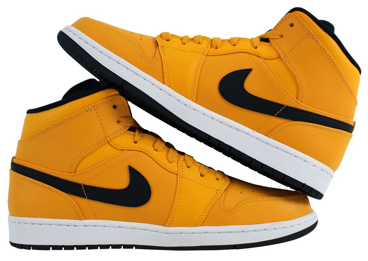 
Lakers Magic Johnson Authentic Signed Air Jordan 1 Mid Shoes w/ Box BAS Witness