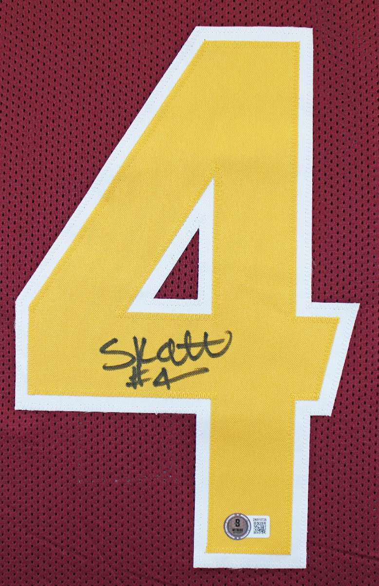 
Arizona State Cameron Skattebo Signed Maroon Pro Style Jersey BAS Witnessed